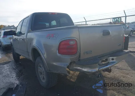 2002 Ford F-150 Lariat/Xlt from USA, damaged, VIN 1FTRW08L82KB58789